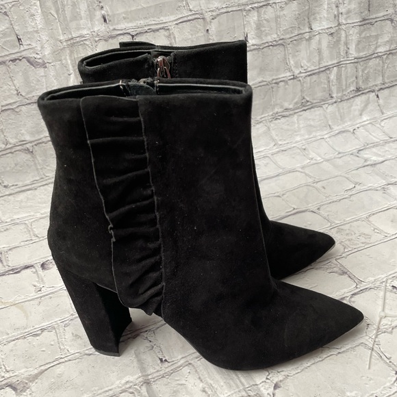 NWOT Ted Baker London Frillis Heeled Bootie - Picture 8 of 13